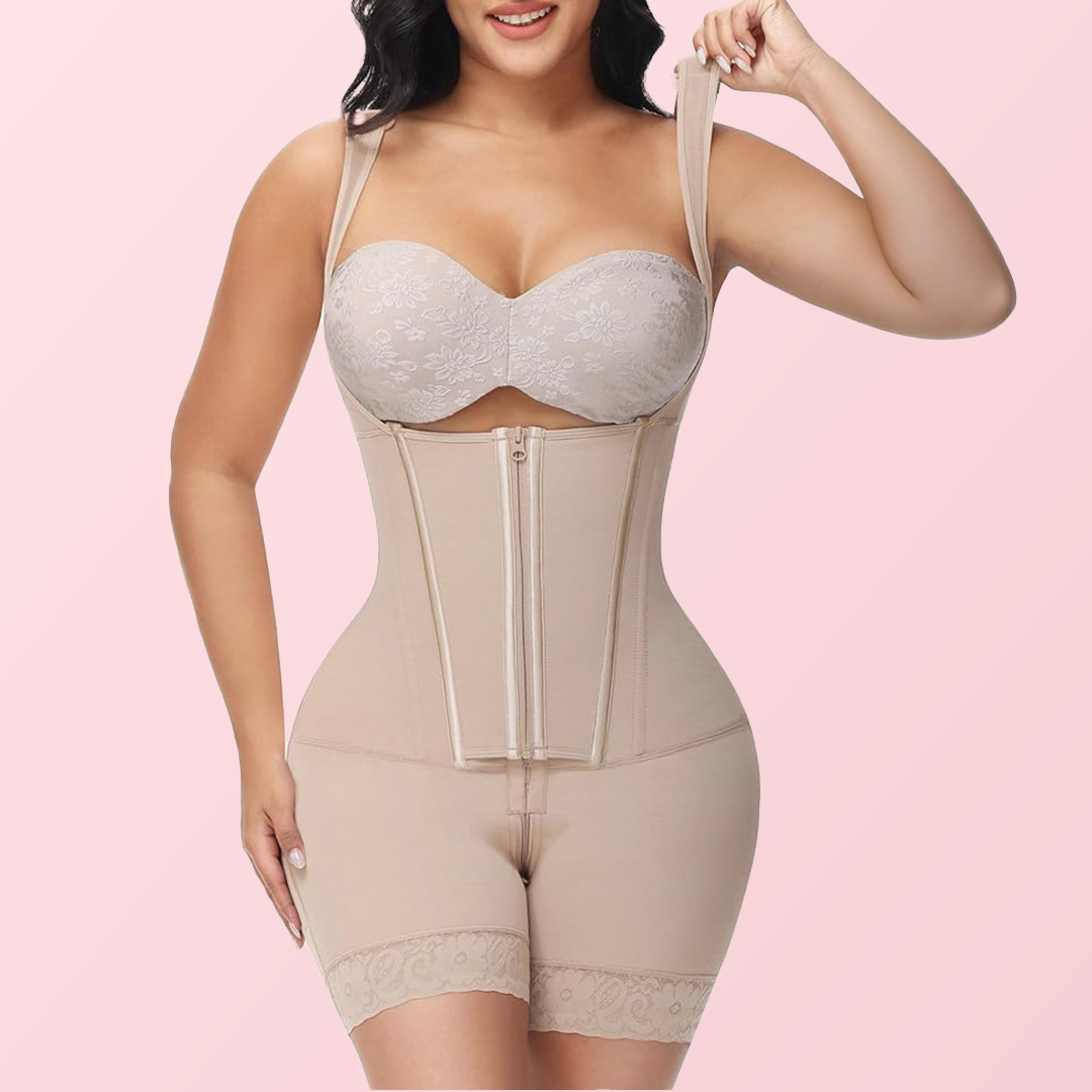 Curveboo Body Suit Shaper - With Butt Lifter